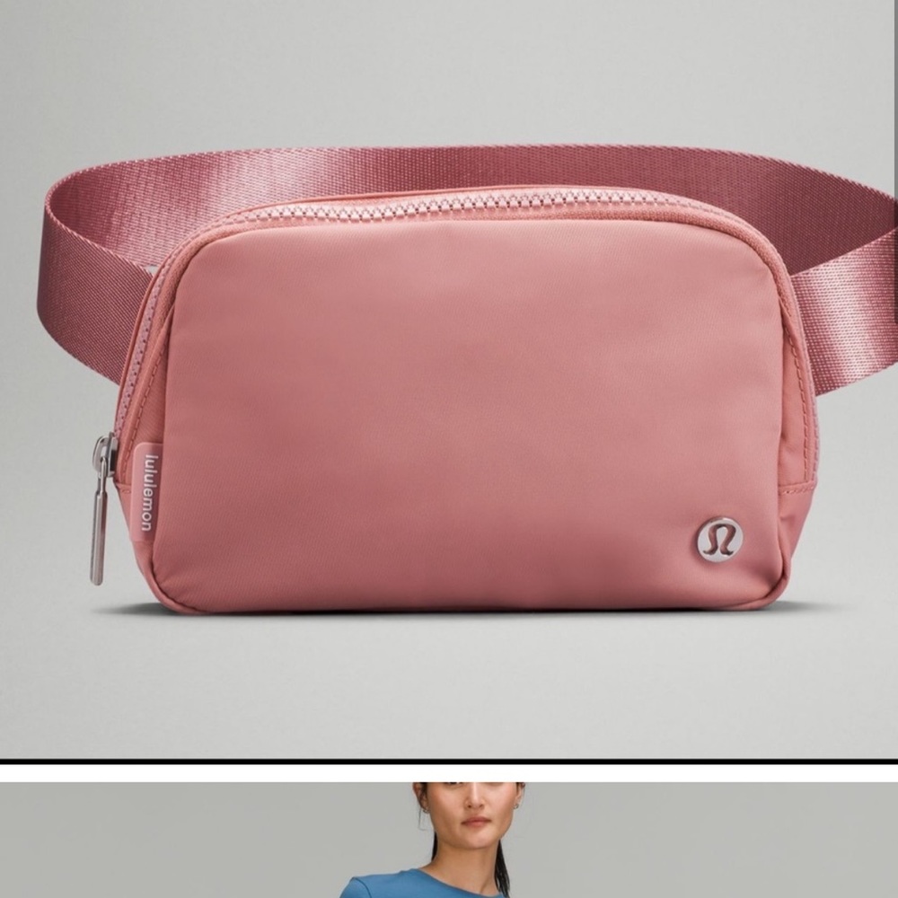 Lululemon pink pastel everywhere belt bag.